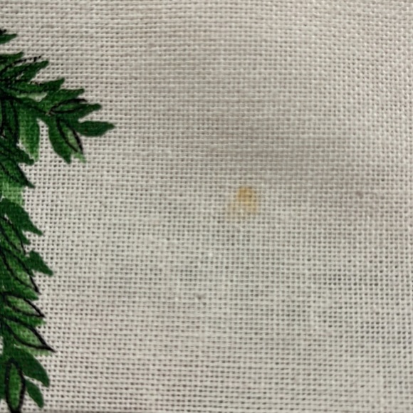 Colorful Christmas Table Runner Candles, Bows, Ornaments Pine Boughs/Cones Stars - Picture 16 of 16